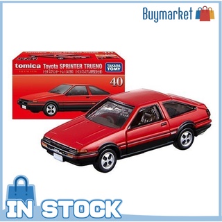 [ต้นฉบับ] Takara Tomy Tomica Premium Diecast Car No. 40 Toyota Sprinter Treno AE86 (1)