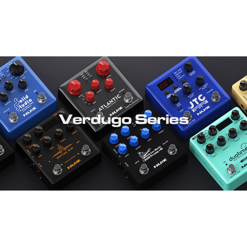 NUX Verdugo Series Stompboxes Effect Guitar เอฟเฟกก้อน กีต้าร์ไฟฟ้า ...