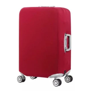ส่งจากไทย!!ผ้าคลุมกระเป๋าเดินทาง ผ้ายืดหนาแบบซิป Luggage Cover 8 สี B047