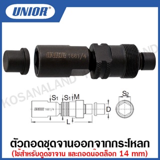 Unior ตัวถอดชุดจานออกจากกะโหลก (Crank puller wrench) รุ่น 1661 (1661/4)