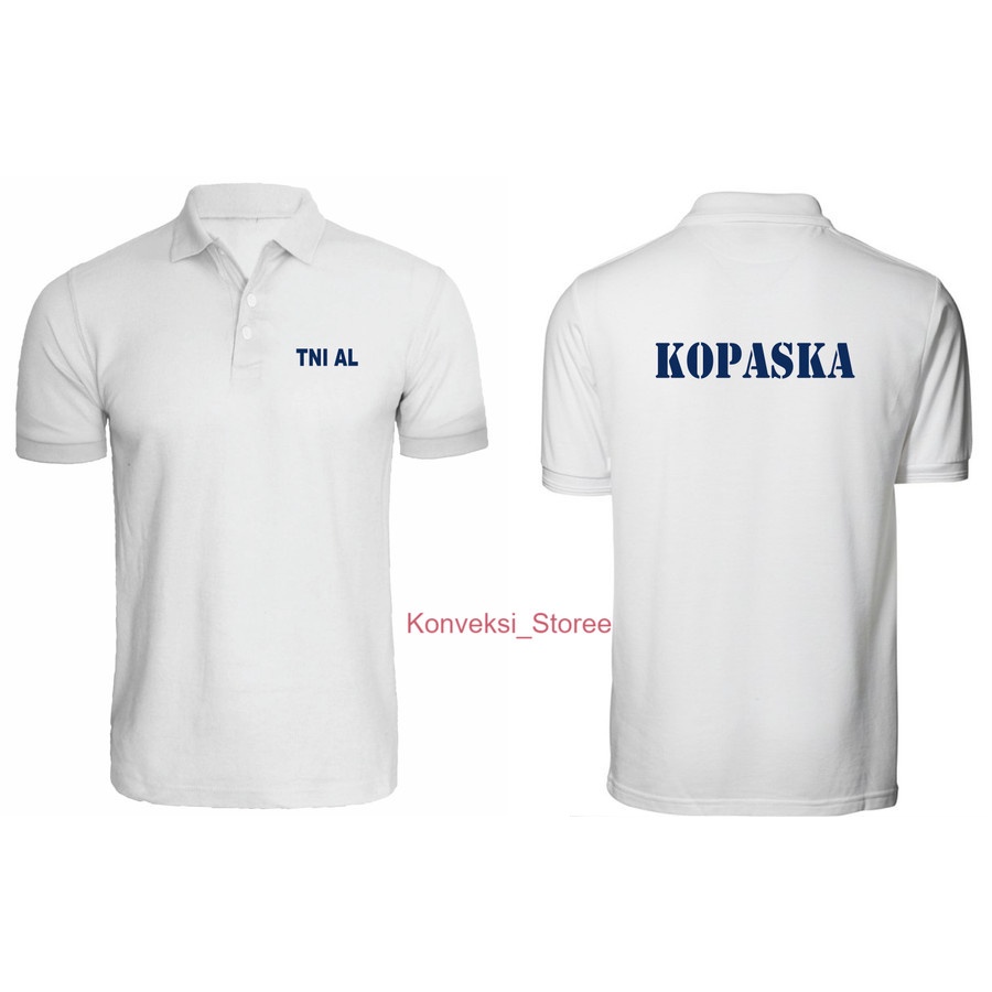 เสื้อโปโล TNI Al Kopaska / TNI Al Kopaska เสื้อคอปกแขนสั้น