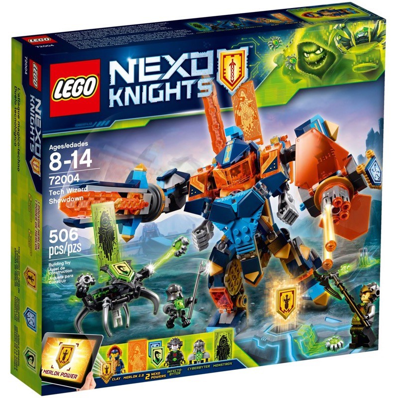 เลโก้แท้ LEGO Nexo Knights 72004 เลโก้ Tech Wizard Showdown