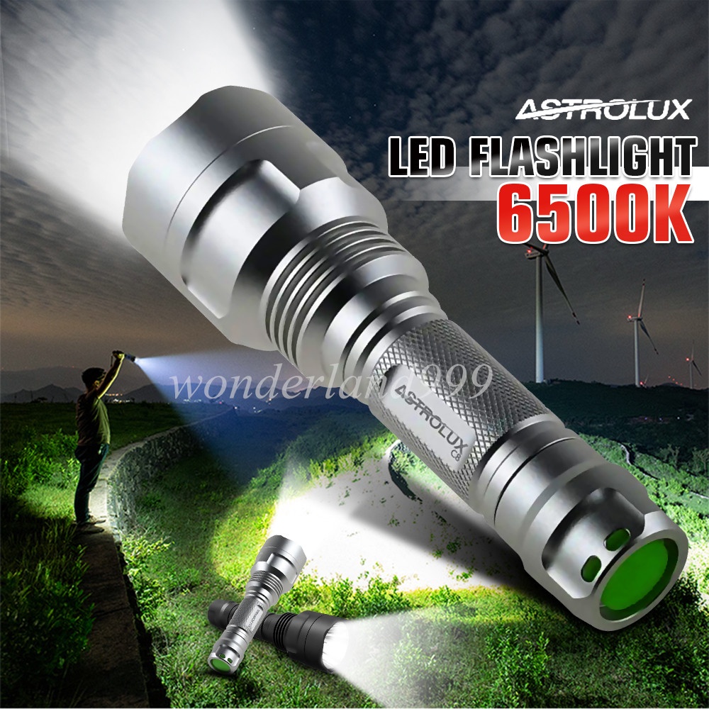 ไฟฉาย Astrolux C8 Xhp 50 . 2 5000 Lm Flashlight 439 M 6500 K 7 / 4modes A 6