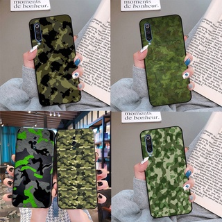 เคสโทรศัพท์มือถือ ซิลิโคนนุ่ม ลายพราง สีเขียวทหาร สําหรับ Realme C2 C3 C21Y C12 C15 C17 C20 C21 C11 2020 2021 C25Y 25XPL