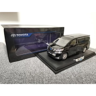 โมเดลรถ 1/18 Toyota Vellfire (สีดำ)