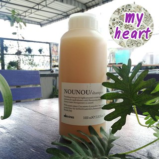 Davines Nounou Shampoo 1000 ml​ แชมพู สำหรับผมเสีย และเคมีซ้ำซ้อน