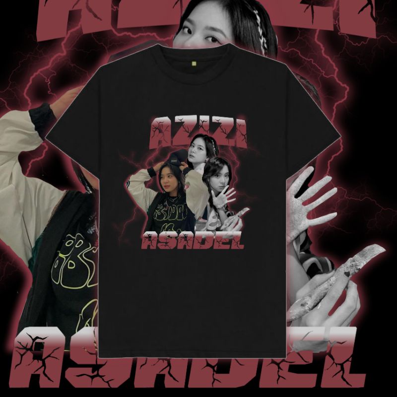 เสื้อยืด JKT48 AZIZI ASADEL สําหรับ JKT48