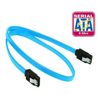 Cable Sata 3.0 สาย Sata หัวล๊อค สายยาว 47 cm 6Gbps SATA 3.0