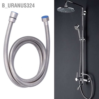 B_Uranus324🚿🚿 สายฝักบัวอาบน้ํา สเตนเลส ยืดหยุ่น 148 ซม. สําหรับห้องน้ํา บ้าน