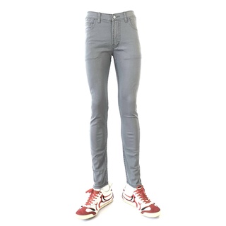 กางเกงชิโน กางเกงขายาวผู้ชาย  เดฟสี ผ้ายืด Skinny Size.28-36