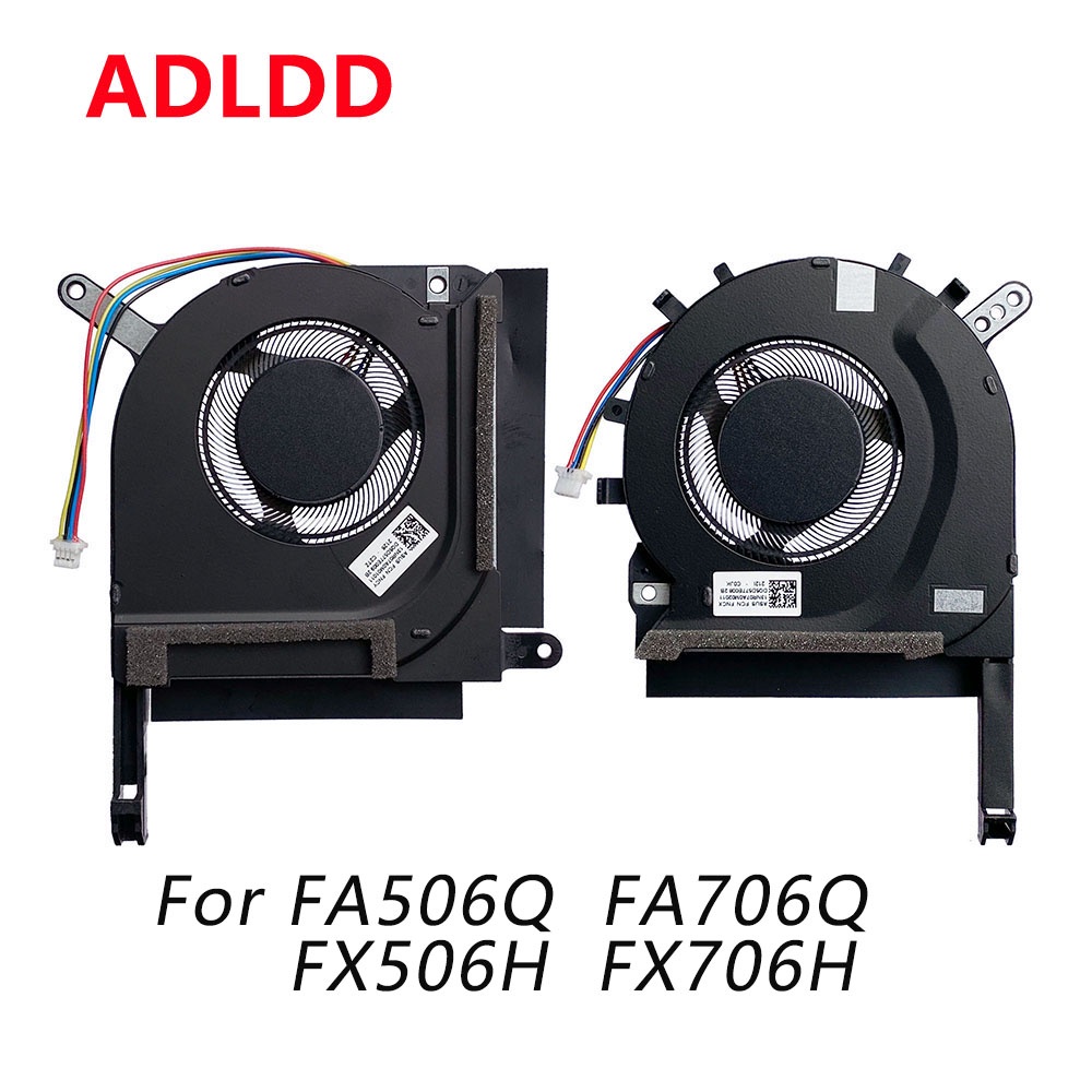แล็ปท็อป CPU Cooling Cooler พัดลมหม้อน้ํา Asus TUF Gaming G15 F17 FA506 FA506Q FA706 FA706QM QR FX50