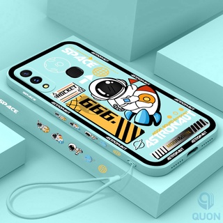 เคสโทรศัพท์มือถือแบบนิ่ม Tpu ลายนักบินอวกาศ NASA สําหรับ Vivo Y30 Y30i Y31 2021 Y50 Y51 2020 Y91 Y91C Y93 Y95 S1 pro Y7S Y9s