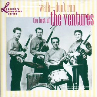 CD,The Ventures - Walk Dont Run The Best Of The Ventures (1990)(instrumental)(USA)