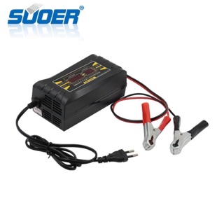 เครื่องชาร์จแบตเตอรี่ 12v10ah SUOER รุ่น SON-1210D+ (Auto Charge) (สำหรับแบตขนาด10A ขึ้นไป)