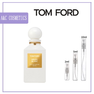 แท้💯%【🚛จัดส่งที่รวดเร็ว】 Tom Ford Soleil Blanc EDP 2ml/5ml/10ml