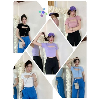 Candy cute topเสื้อแขนสั้น ผ่าอก ผ้าร่องเล็ก
ดีเทลเก๋มากกก สีสันน่ารักสดใส
ผ้ายืดได้ ใส่สบาย