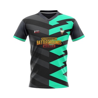 เสื้อเกมส์ PUBG MOBILE v.4 - เสื้อ E-Sport พิมพ์ลายเกรดพรีเมียม