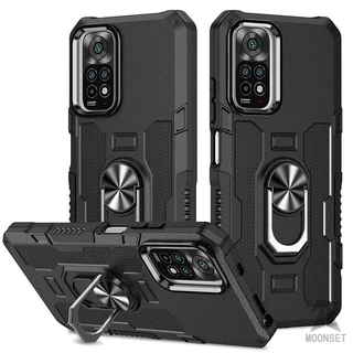 สําหรับ Redmi Note 11 Pro /10s /10 Pro / 9T / 9s / 9 Pro Max / 9C / 9A / 10C / 10A / POCO M3 กรณีป้องกันกล้อง [เกรดทหาร] ที่วางแหวนกันกระแทกฝาครอบป้องกัน