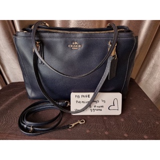 (USED) CHRISTIE CARRYALL IN LEATHER (COACH F34672)