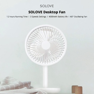 พัดลมพกพา Solove F5 Desk Fan พัดลมอเนกประสงค์