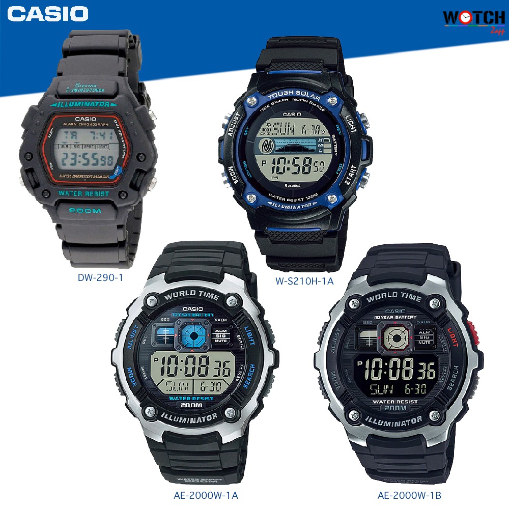 casio dw 290 specification