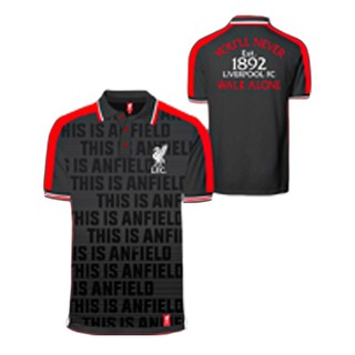 เช็คไซด์ก่อนสั่งซื้้อ !!เสื้อโปโลลิเวอร์พูล LFC-PL-027 (GRAY)สีเทาราคา 650 บาท