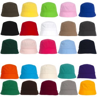 PREMI3R New หมวก Cap หมวกบักเก็ต - Premi3r Blank G7 bucket hat   : โทนสีเรียบๆ