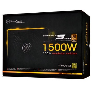 POWER SUPPLY SILVERSTONE 1500W FULL (80+ GOLD)