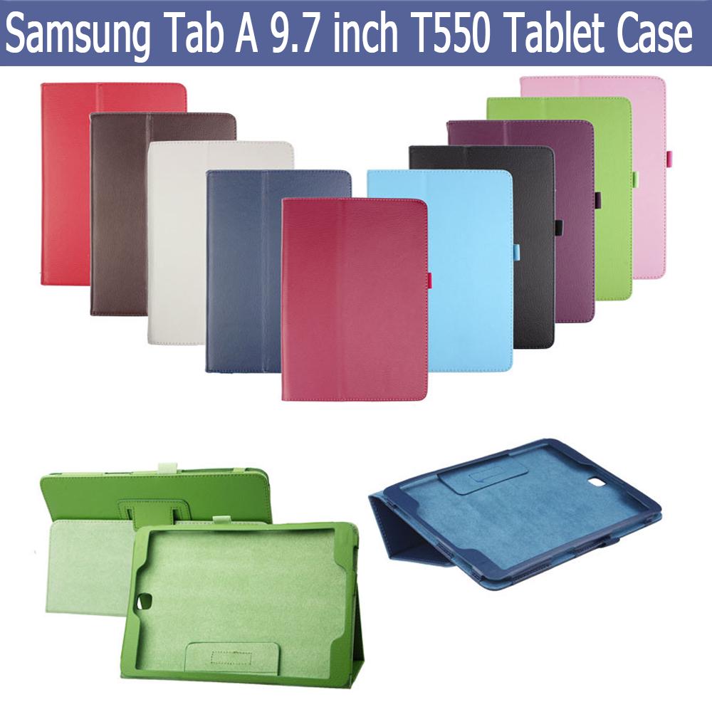 เคสหนังสำหรับ Samsung Tab A 9.7 นิ้ว T 550