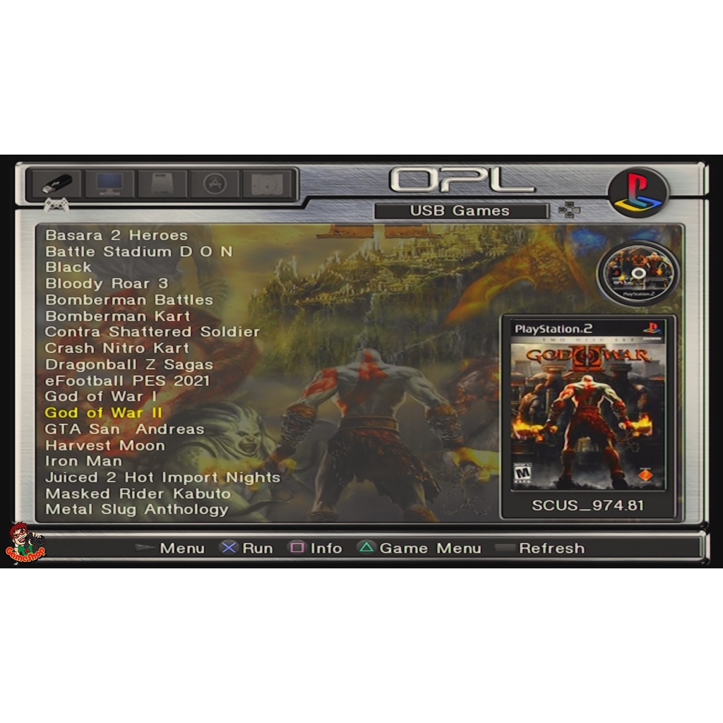 แฟลชไดร์ฟแท้+เกมเพลย์ทู 37 เกมตามภาพ และชุดพร้อมเล่นรุ่น 3 5 7 9 ไม่ต้องแปลเครื่อง ทักเลือกเกมได้