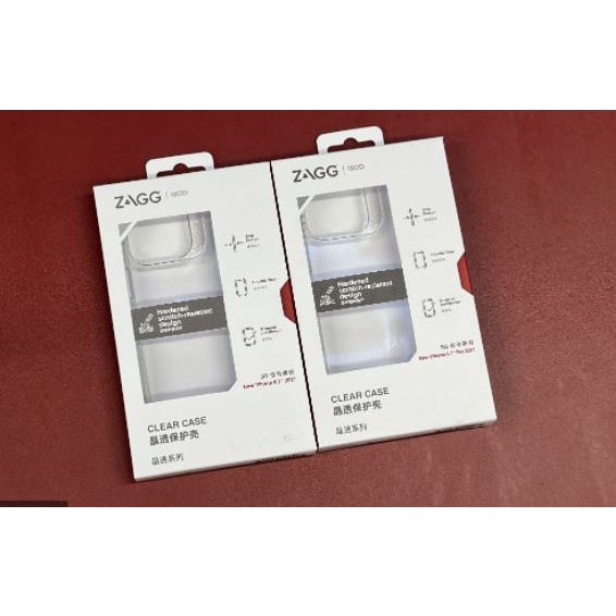 ZAGG CLEAR CASE SHOCKPROOF TRANSPARENT CASE สําหรับ IPHONE 13, 13 PRO,13 PRO MAX