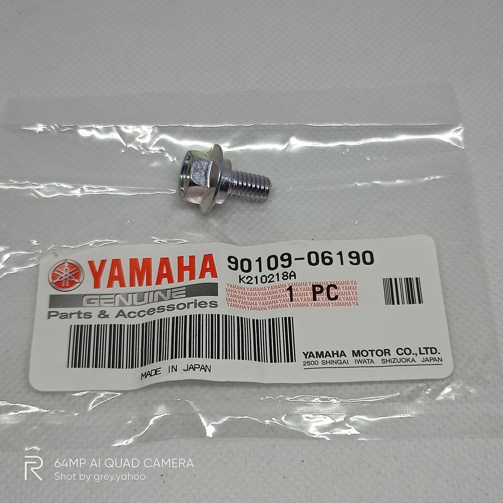 Yamaha Y125 RXZ Skru Bracket Stopper Sap Gear Japan (90109-063F7@90109-06190)