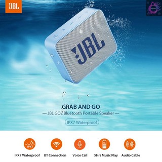 🧕🏻JBL แท้/พร้อมส่ง ประกันศูนย์1ปี ลำโพง JBL GO 2 Bluetooth Speaker ลำโพงกันน้ำกันฝุ่น