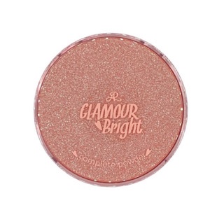 AR เออาร์ แป้งตลับ2ชั้น ผสมรองพื้น Glamour Bright Complete Powder