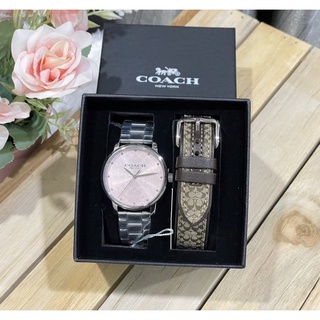 พร้อมส่ง แท้ 💯% นาฬิกา Coach พร้อมกล่องแบรนด์ มี 2 สาย