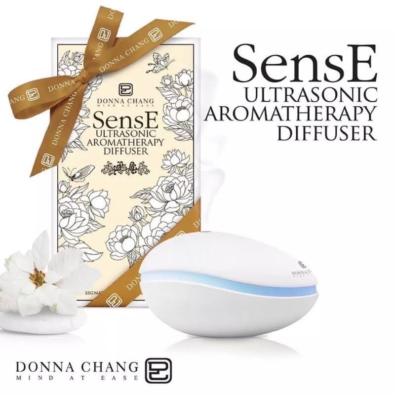 DONNA CHANG เครื่องพ่นไอน้ํากระจายความหอม Sense Ultrasonic Aromatherapy Diffuser White Color Donna Chang(ดอนน่า ชาง)