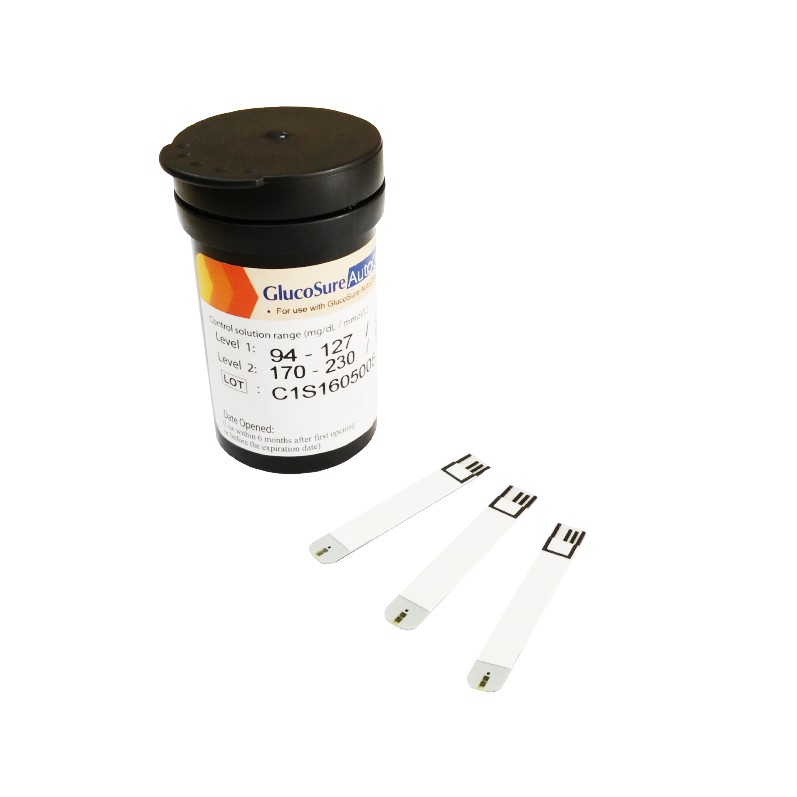ALLWELL Glucosure Autocode Test Strip แผ่นตรวจวัดระดับน้ำตาล (2 กล่อง ...