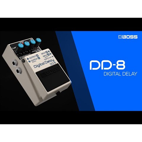 Boss DD-8 Digital Delay โปร 10/10 ใหม่ล่าสุด ให้มิติเสียงที่ล้ำลึกกว่ารุ่นเดิม ในราคาที่ถูกที่สุด