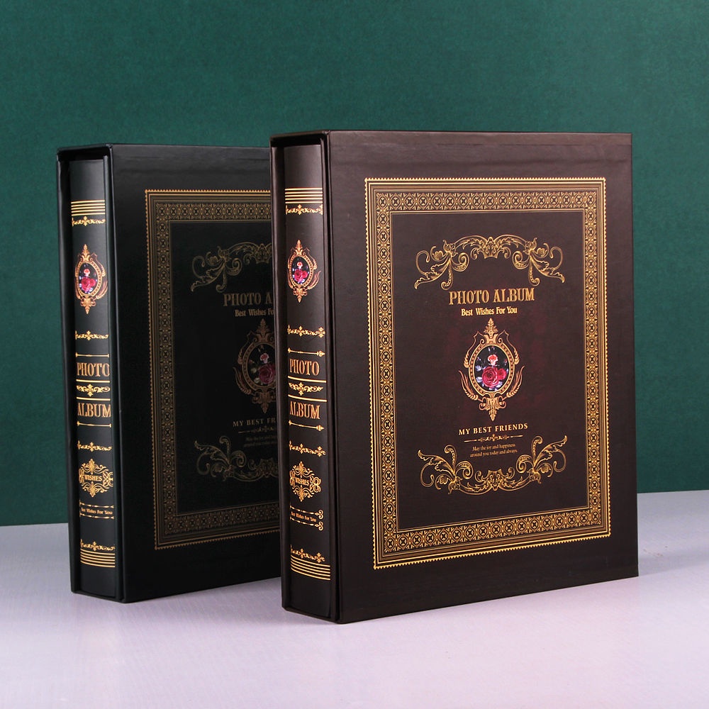 200 อัลบั้มในกล่อง 6″  อัลบั้มที่ระลึกวินเทจระดับไฮเอนด์