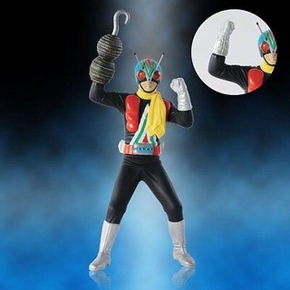 [RARE] BANDAI 2006 SOUL of SOFT VINYL FIGURE : VOLUME 26 KAMEN RIDER MAN สินค้าปี 2006 ของใหม่ ป้ายครบ ของแท้ 100%