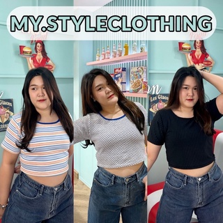 My.styleclothing | CROP U💘 ครอปผ้ายืด