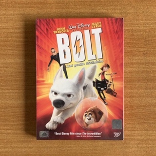 DVD : Bolt (2008) โบลท์ ซูเปอร์โฮ่งฮีโร่หัวใจเต็มร้อย [มือ 1 ปกสวม] Disney / Cartoon ดีวีดี หนัง แผ่นแท้ ตรงปก