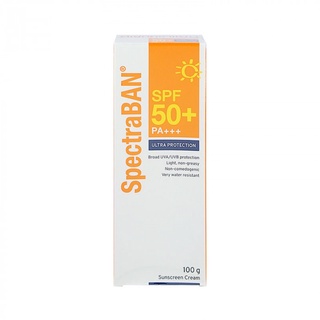 SpectraBan SPF50 (แพ็คเกจใหม่) สเป็กตร้าแบน 100 กรัม