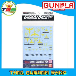 ⭐TGS⭐Gundam Decal for (1/144) Gundam Char`s Counter Attack E.F.S.F. (Gundam Model Kits)