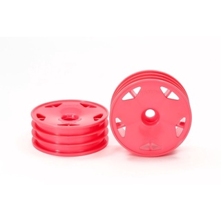 [ชุดแต่งรถบังคับ] TAMIYA 47400 2WD Off-Road Astral Dish Front Wheels (60/19) (Pink) ชุดแต่งทามิย่าแท้ rc