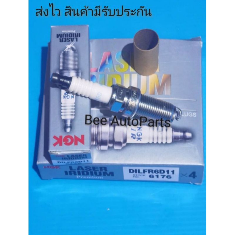 หัวเทียน Iridium Mitsubishi Mirage, Attrage - Made ราคา4หัว #DILFR6D116176