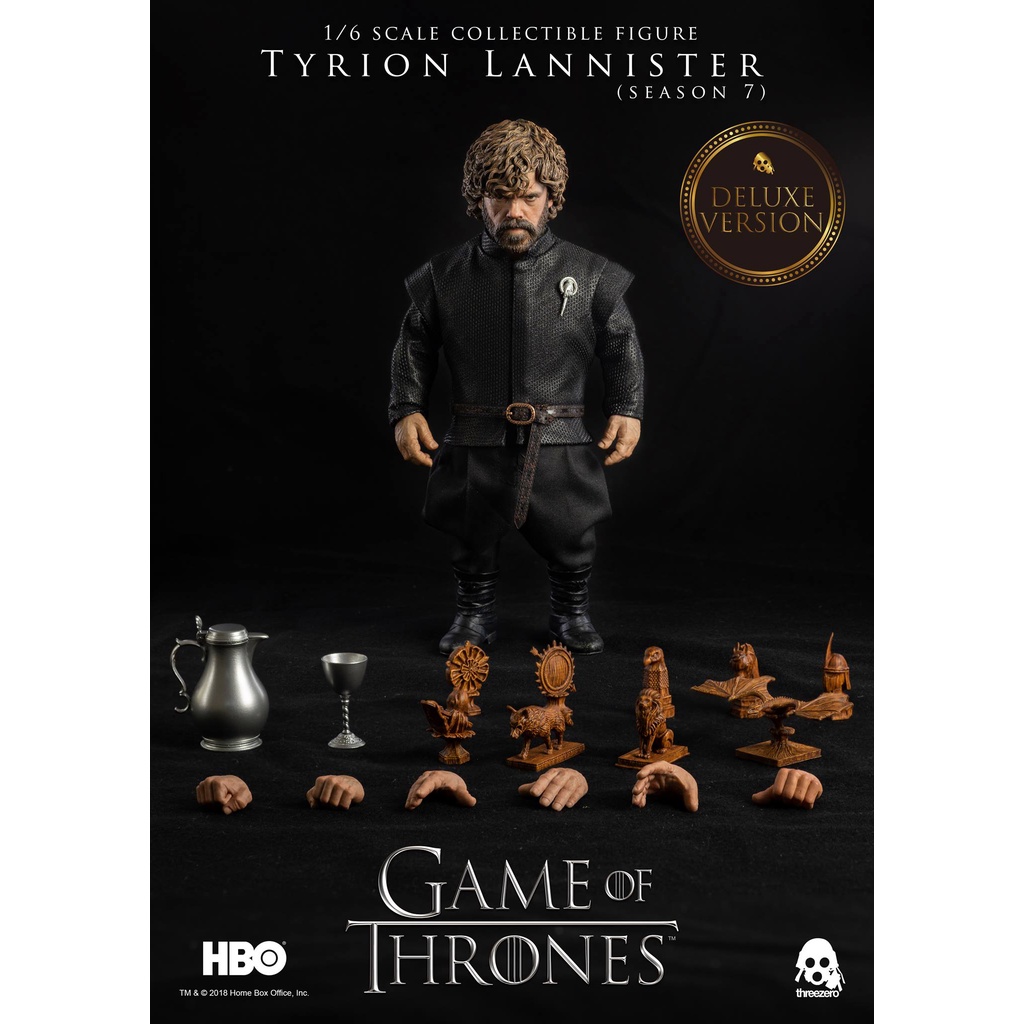พร้อมส่ง! ฟิกเกอร์ ThreeZero 3Z0097DV Game of Thrones - Tyrion Lannister (Season 7) Deluxe Version