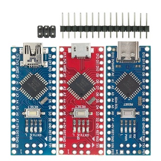 ตัวควบคุมนาโน Mini Type-C Micro USB 3.0 พร้อมบูทโหลด สําหรับ arduino CH340 USB 16Mhz ATMEGA328P 168P