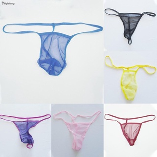 STYLEF-~Underwear Comfortable Fashion G Strings Liquid Mens See-through Stretch-【STYLEF-Fashion】