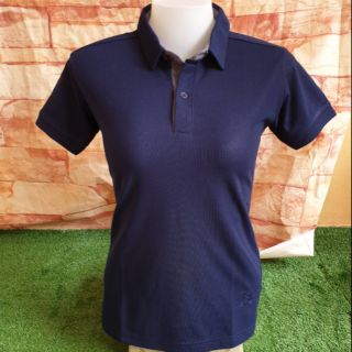 Polo-1801สีกรม เสื้อโปโลชาย เสื้อโปโลหญิง ทรงแฟชั่นเข้ารูป ผ้าพลิ้ว ใส่สบายไม่ยับ ไม่ขึ้นขน 🌸มีเก็บเงินปลายทาง🌸